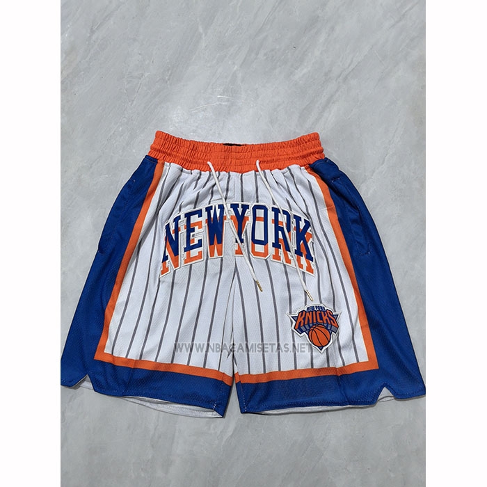 Pantalone New York Knicks Ciudad 2024-25 Just Don Blanco